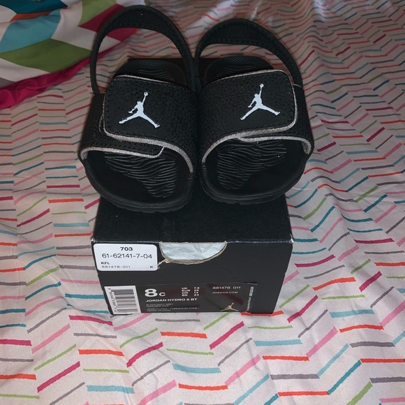 toddler boy jordan slides